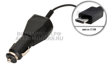 АЗУ 5.0V, 1.00A, miсro-USB, прямой шнур, oem