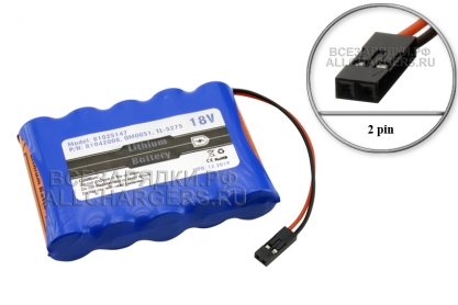 Батарея литиевая, 18V, 2pin (81025147, 81042008, OM0051, TL-5275), для Exogen, oem