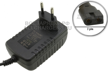 СЗУ 2.4V, 0.80A, 2pin (SW-024080EU, ZDJ024080EU), машинки для стрижки, триммера, клиппера, oem