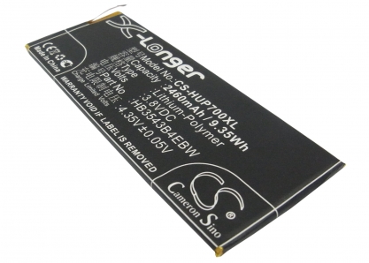 АКБ для Huawei Ascend P7 (HB3543B4EBW), 2460mAh, CS (Pitatel)