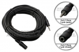 Кабель Jack 3.5mm (f) - Jack 3.5mm (m), 3pole, удлинитель, 10.0m, oem