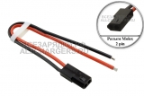 Разъем Molex 5500, 5600 (3.68) 2pin, гнездо (f), с кабелем, oem